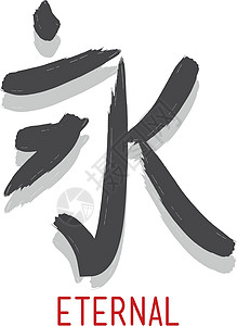 永久的日文符号背景图片