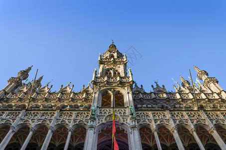 (国王府或) 比利时布鲁塞尔背景图片