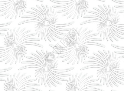 白纸白色抽象菊花花背景图片