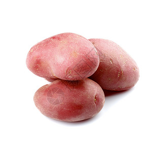 红土豆土豆健康饮食素食生食蔬菜粉色食物背景图片
