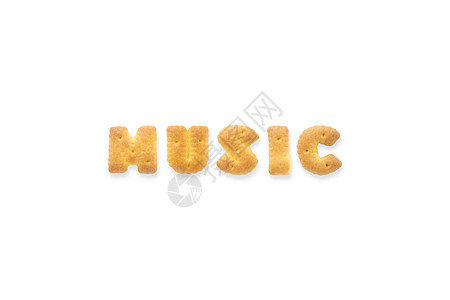 音乐素材带字字母字饼干缩略图背景