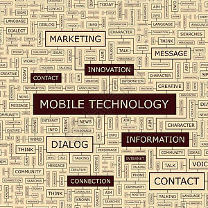 移动技术产品机动性手机项目社会标签促销营销互联网艺术背景图片