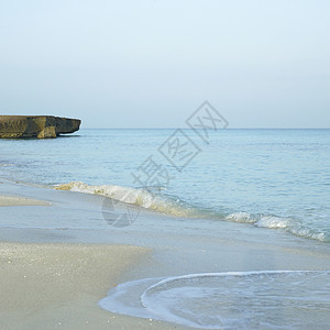 海洋悬崖风景蓝色旅行波浪侵蚀海滩假期半岛海岸晴天高清图片