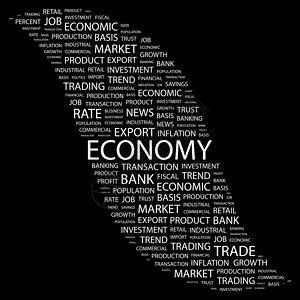 经济商业世界银行业市场投资包装协会金融词云经济衰退背景图片