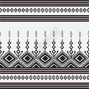 纱笼泰 泰国情况泰国模式织物植物正方形墙纸黑色编织花边别针网格钩针插画