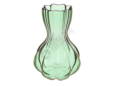 玻璃花瓶3d 绿色设计风格工作室材料装饰庆典背景图片