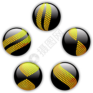 球体创造力几何球形插图收藏网站气泡互联网网络曲线背景图片