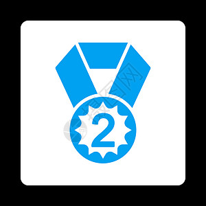 颁奖按钮覆盖颜色集第二位图标成就勋章质量背景运动徽章领导者竞赛邮票速度背景图片