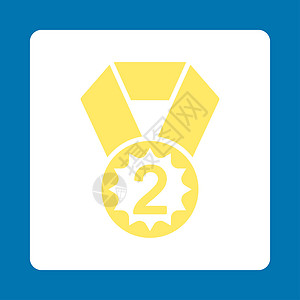 颁奖按钮覆盖颜色集第二位图标运动评分速度勋章背景锦标赛保修领导者海豹正方形背景图片