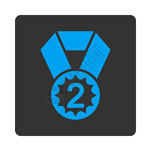 颁奖按钮覆盖颜色集第二位图标运动海豹保修成就锦标赛奖章铜奖勋章荣誉竞赛背景图片