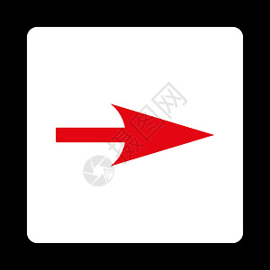 箭头轴 X 平淡红白双色导航穿透力指针光标水平坐标背景图片