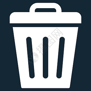 垃圾回收桶可平平白颜色图标垃圾箱背景篮子垃圾回收站环境回收字形倾倒生态背景图片