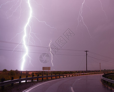 雷博萨多墨西哥湾大闪电博尔特打击暴风雨线路电气天空闪光力量风暴天气蓝色震惊建筑学背景