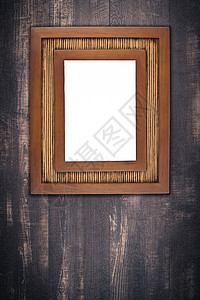 旧图片框摄影墙纸木头镜子苦恼插图房间古董绘画金子背景图片