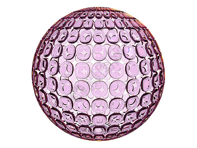 抽象玻璃球体结构 3d娱乐数字化细胞魔法反射电脑插图舞蹈水晶白色背景图片