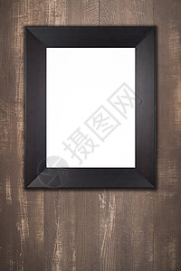旧图片框摄影墙纸照片金属房间金子绘画框架乡村木头背景图片