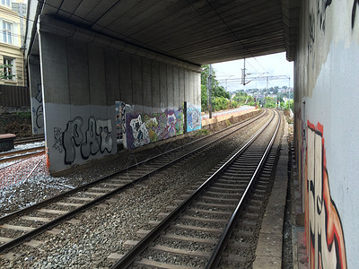 铁路 隧道一背景图片