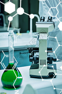 科学研究所科学图形综合图象科学家烧杯研究所实验室公式化学临床玻璃化工化学品背景