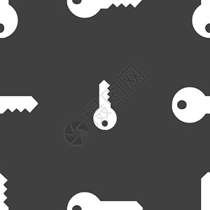 灰色背景上的无缝图案 矢量网络挂锁秘密商业控制板艺术贮存密码代码插图背景图片