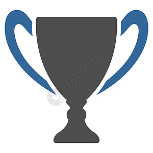 竞争图标来自竞争和成功双彩图标集的 Cup 图标优胜者证明书高脚杯领导者成就沙漠竞赛奖项字形报酬背景