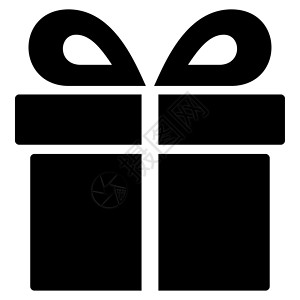 鞋包图标来自竞争和成功双彩图标集的当前图标字形生日礼物质量生日展示产品包装优胜者礼物盒子背景