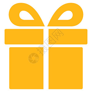 来自竞争和成功双彩图标集的当前图标丝带晋升质量礼物盒子产品优胜者字形包装生日背景图片