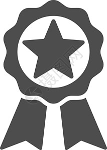 保证来自竞争和成功双彩图标集的奖项图标邮票质量印章星星评分速度标签金子保修书签插画