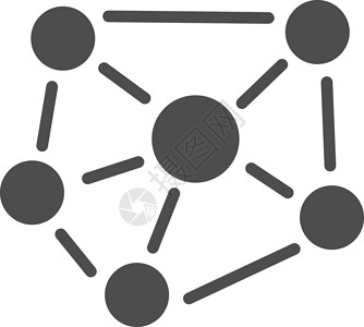 社会图图标圆圈分支机构组织营销细胞原子社区字形分发网络背景图片