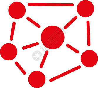 社会图图标团队分支机构图表营销网络分发线条细胞圆圈化学背景图片