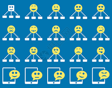 社会交往情感等级和短消息系统图标聊天屏幕展示结构背景遗憾蓝色制度社会笑脸设计图片
