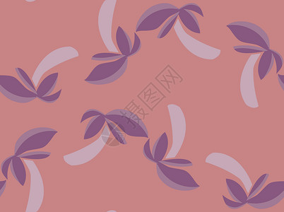 紫棕榈树形状背景图片