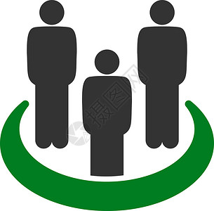 社会团体图标 来自朋友们职员成员公司家庭顾客人群友谊社区灰色背景图片