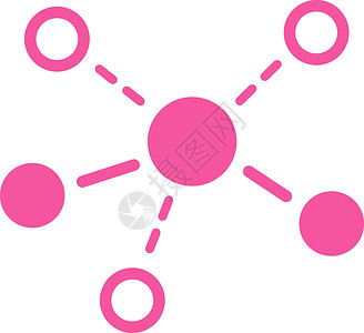 来自集的结构图标分支机构合作网络字形线条社会公司配置圆圈组织背景图片