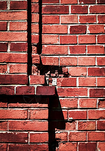 红色砖墙白色建筑插图材料水泥石头拱门建筑学圆弧墙纸背景图片
