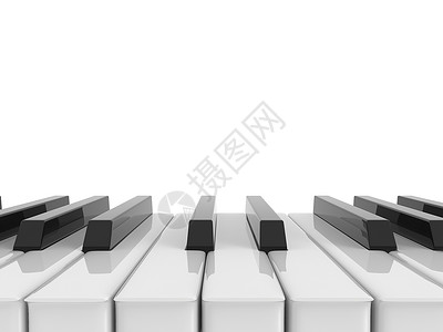 黑白闪亮的钢琴键盘象牙合成器伽马乐器乌木钥匙插图音乐艺术黑色背景图片
