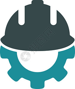 安全帽icon开发图标工程师盔甲职业力量工具建筑师建造头盔建设者配置设计图片