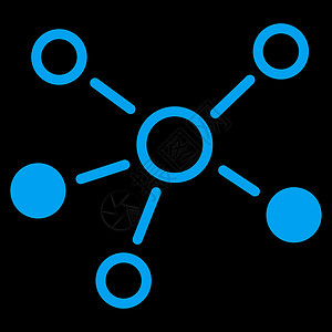 关系图标社会计算社区节点互联网导航背景界面团队网站图片