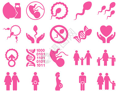 爸爸图标医疗图标集胚胎遗传学保险排卵药店母亲卫生情况渗透精子背景