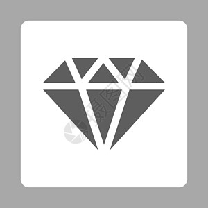 钻石图标矿物婚姻反射礼物珠宝正方形宝石版税按钮火花背景图片