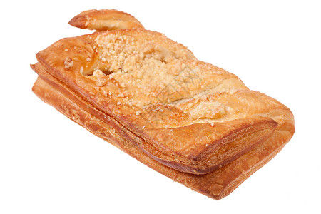 孤立的糕点美食文化食物小吃棕色面包早餐包子面粉传统背景图片