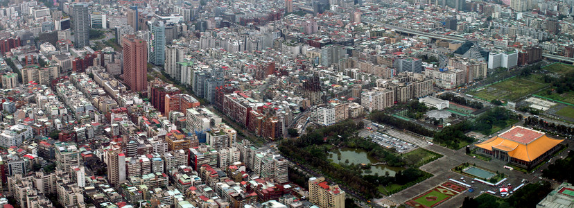 福尔摩沙台北 台湾建筑物城市景观风景背景