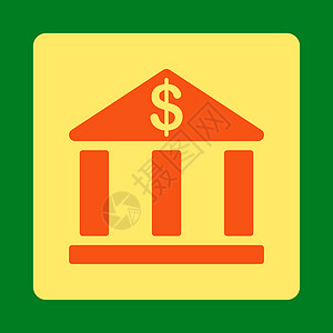 美国房子银行图标办公室金库正方形资金建筑图书馆店铺硬币销售量购物设计图片