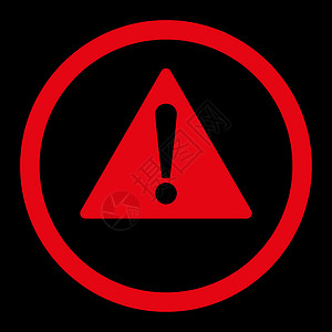 警告红红色平面圆形光栅图标注意力问号指针界面帮助警报服务台背景预防惊呼背景图片