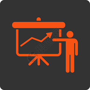 微商讲师介绍项目演示文示图标用户报告信息计划教育推介会战略数据生长木板设计图片