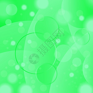 绿色背景创造力插图魔法柔软度艺术圆圈活力绘画场景庆典背景图片