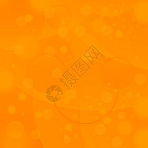 橙色背景魔法圆圈插图庆典场景创造力柔软度绘画活力艺术背景图片