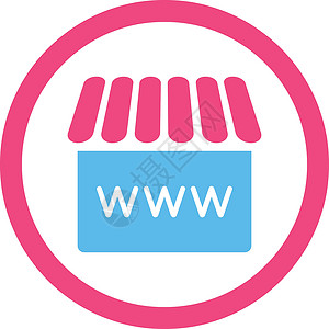 精品商店Webstore 平板粉色和蓝色不动产庇护所入口公寓精品栖息地电子商务全球零售速卖通设计图片