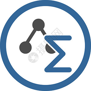 分析图标功能性图表方案解决方案化学品化学科学计算公式链接插画