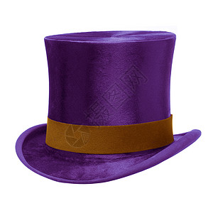 紫色顶帽子背景图片