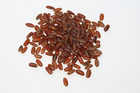 卡玛格红米糙米未剥皮的高清图片